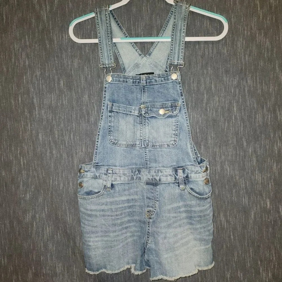 Mossimo Overalls, Light Blue, Size Small - Picture 1 of 6